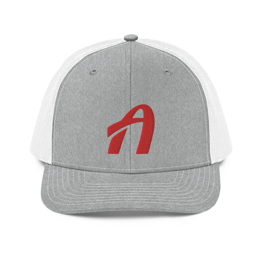 Athletes Baseball/Softball Richardson Red Trucker Cap
