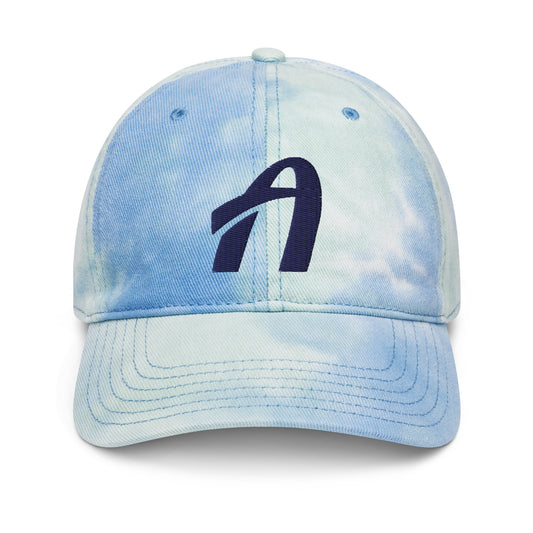 Blue Tie Dye Athletes Baseball/Softball Hat