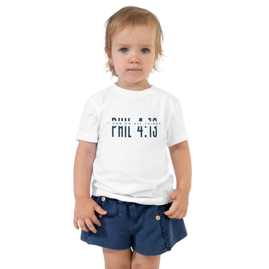 PHIL 4:13 - Toddler Short Sleeve Tee