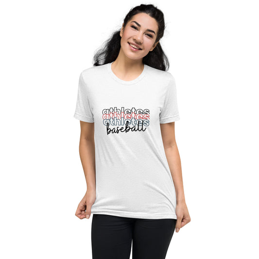 Athletes, Athletes, Athletes Short sleeve t-shirt (unisex style)