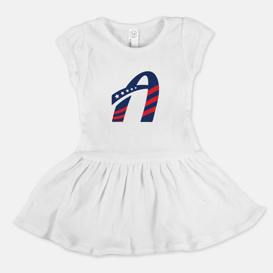Athletes Patriotic A - Toddler Rib Dress