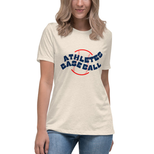 Athletes Baseball Wavy - Women's Relaxed T-Shirt